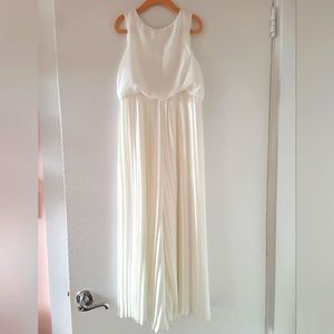 Abel & Lula white jumpsuit